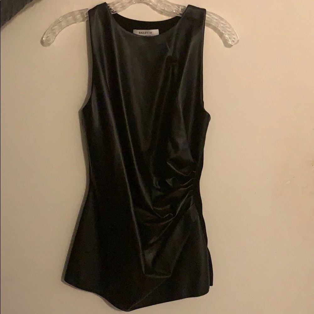 Real Leather top